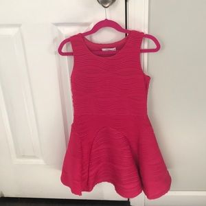 Fuschia dress kids medium